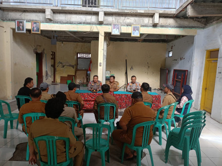 MONEV DD TAHAP I OLEH KAPOLSEK KARANGSEMBUNG